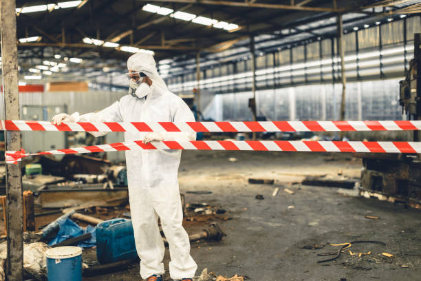 Professional Infectious Disease Decontamination technician working in Meadow, UT